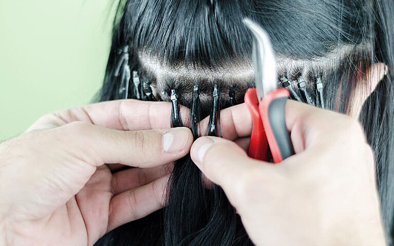 Hướng dẫn cách tháo tóc nối kẹp