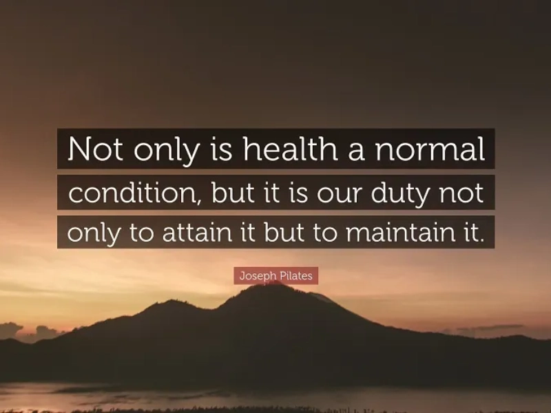 Sức khỏe là trách nhiệm cần duy trì Sức khỏe là trách nhiệm cần duy trì