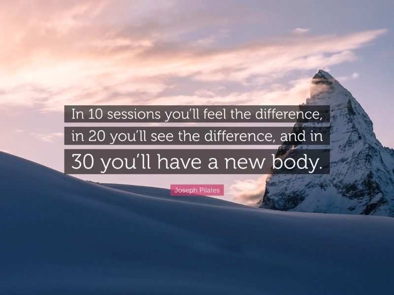 Biến đổi cơ thể sau 30 buổi Pilates Biến đổi cơ thể sau 30 buổi Pilates