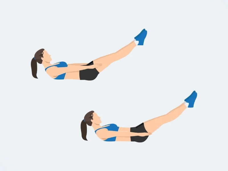 Bài tập Pilates tăng cường cơ core - Bài tập Hundred