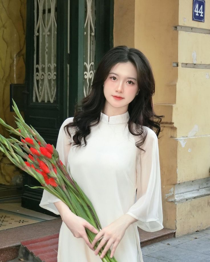 kieu-toc-mac-ao-dai-0 kiểu tóc mặc áo dài
