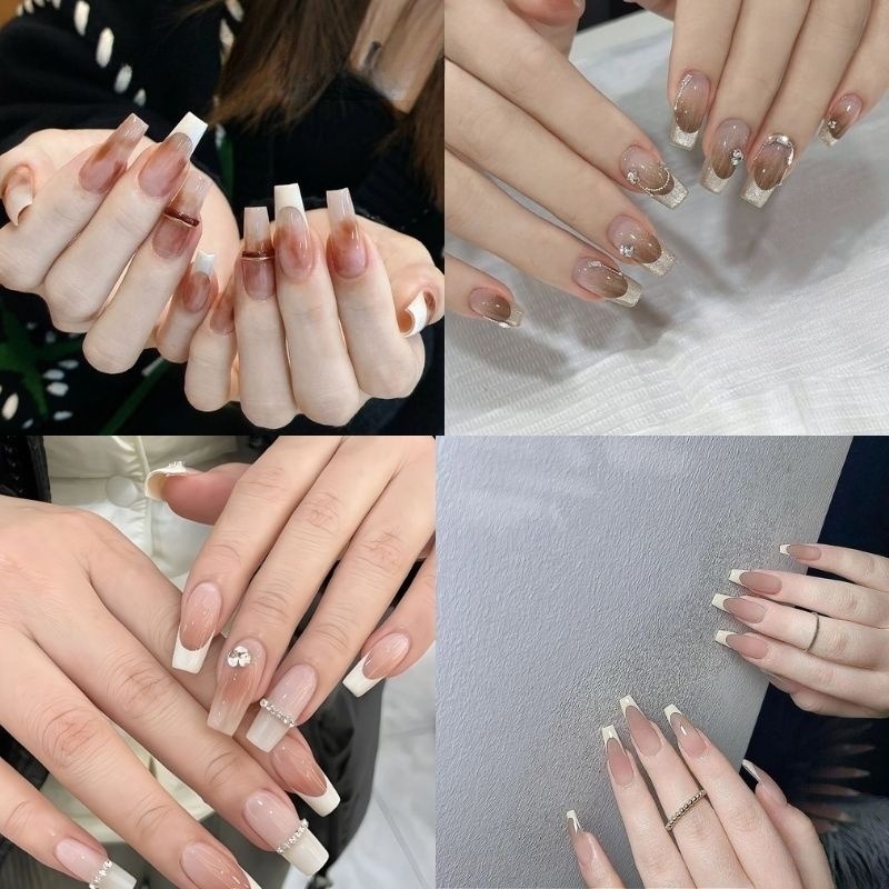 Móng Dài Sang Trọng: 12 Mẫu Nail Thời Thượng Ai Cũng Mê 6 mẫu móng tay dài