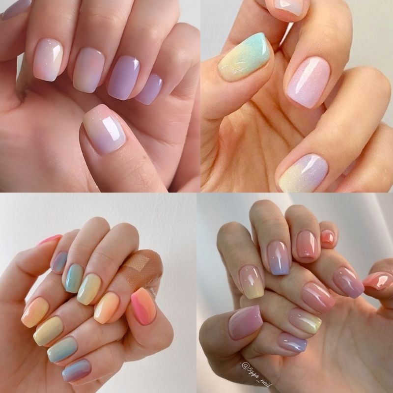 mau-nail-pastel-dep-3 mẫu nail pastel đẹp