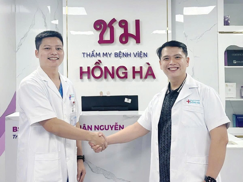 Thẩm mỹ bệnh viện Hồng Hà.