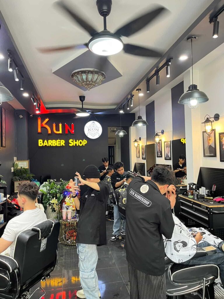 Tiệm cắt tóc nam lâm đồng