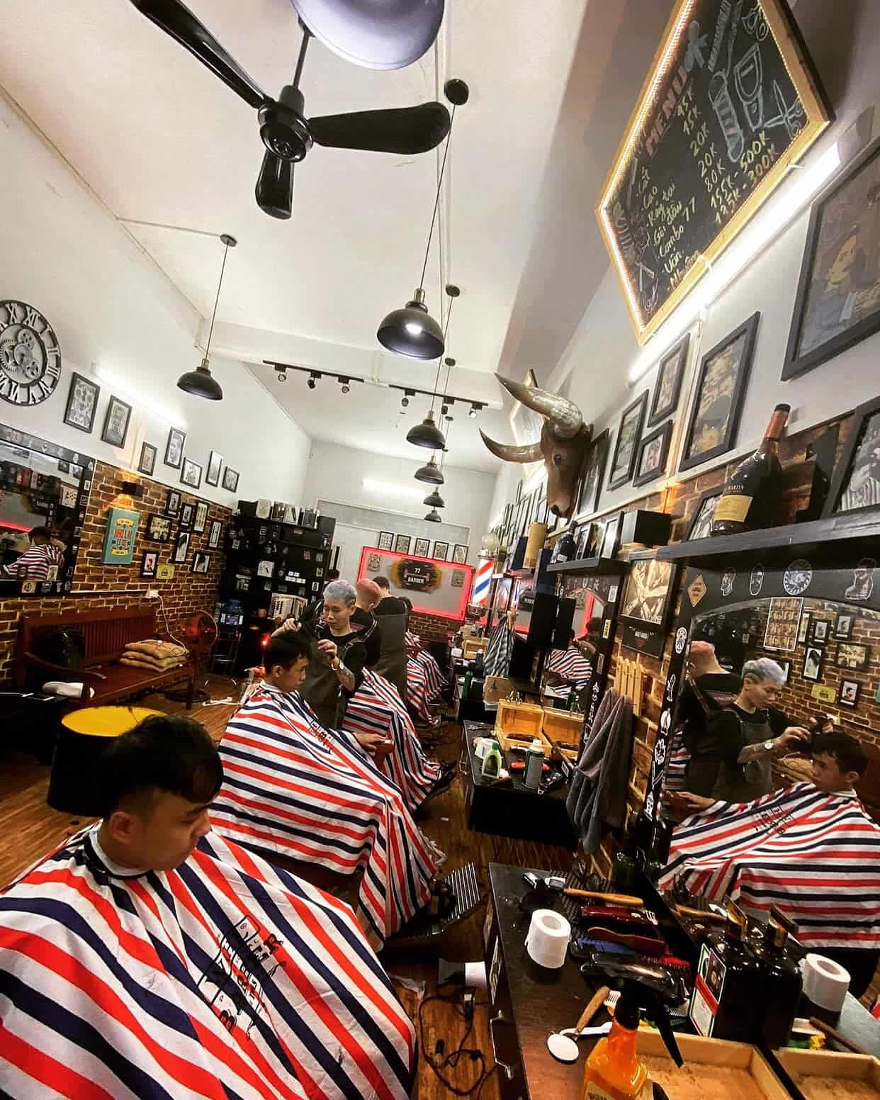 77 Barbershop - Tiệm Cắt Tóc Nam Ở Quy Nhơn 77 Barbershop - Tiệm Cắt Tóc Nam Ở Quy Nhơn