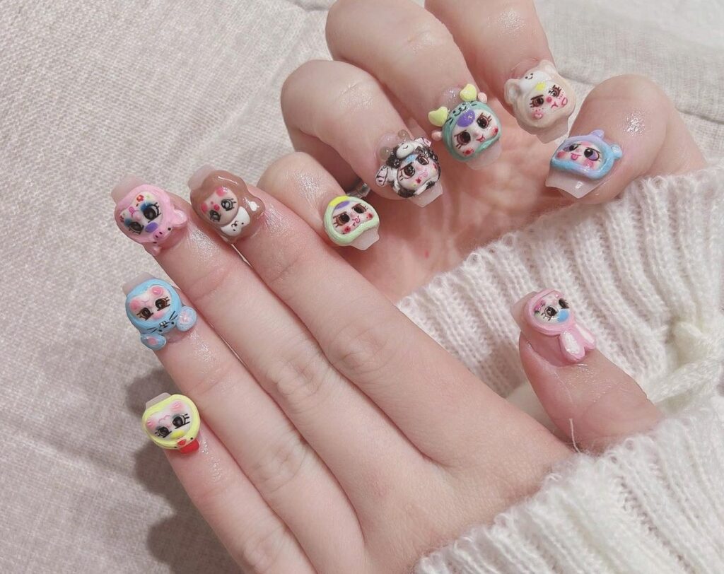 Tiệm nail mùa hè Tiệm nail mùa hè