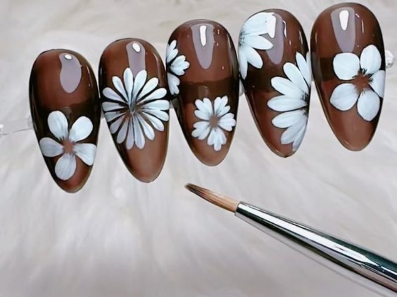 Cọ vẽ móng tạo hình cho móng Cọ vẽ móng tạo hình cho móng