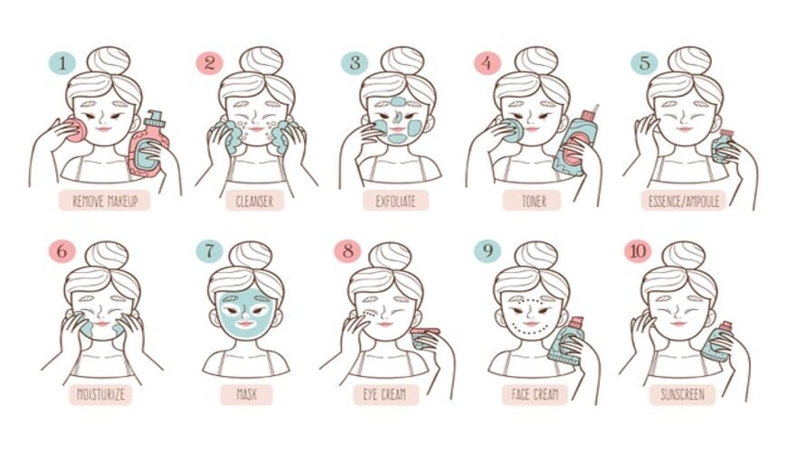 10_buoc_cham_soc_da_kieu_han_quoc_4b1b015474c946fd9f731ed227cc34be 10 bước chăm sóc da kiểu Hàn Quốc
