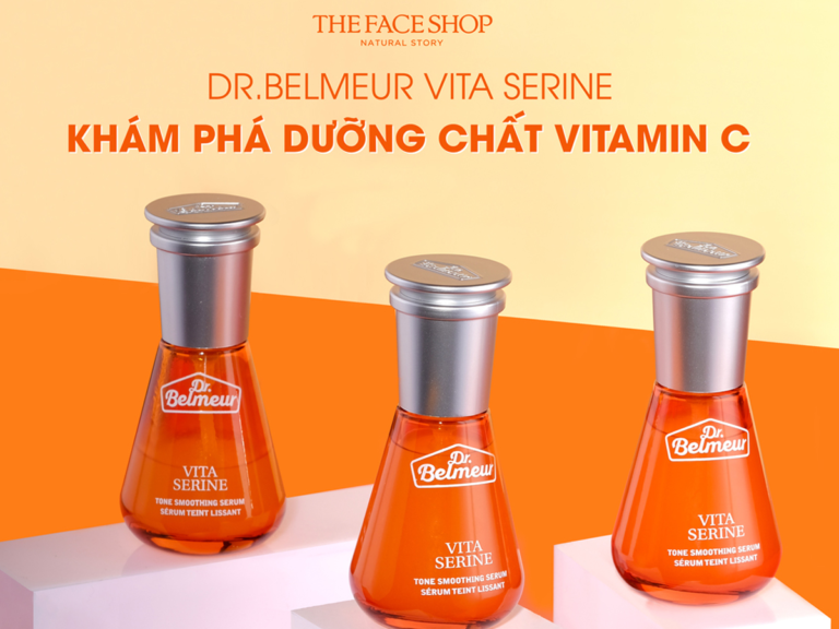 Dr.Belmeur Vita Serine Tone Smoothing Serum: Tinh chất làm sáng da hiệu quả vượt trội