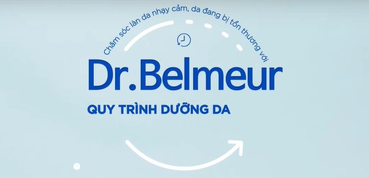Dưỡng da nhạy cảm hiệu quả cùng Dr. Belmeur qua 4 bước đơn giản
