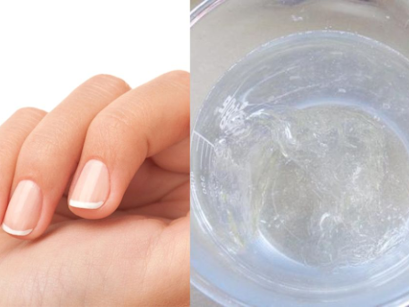 Gelatin kích thích móng mọc nhanh