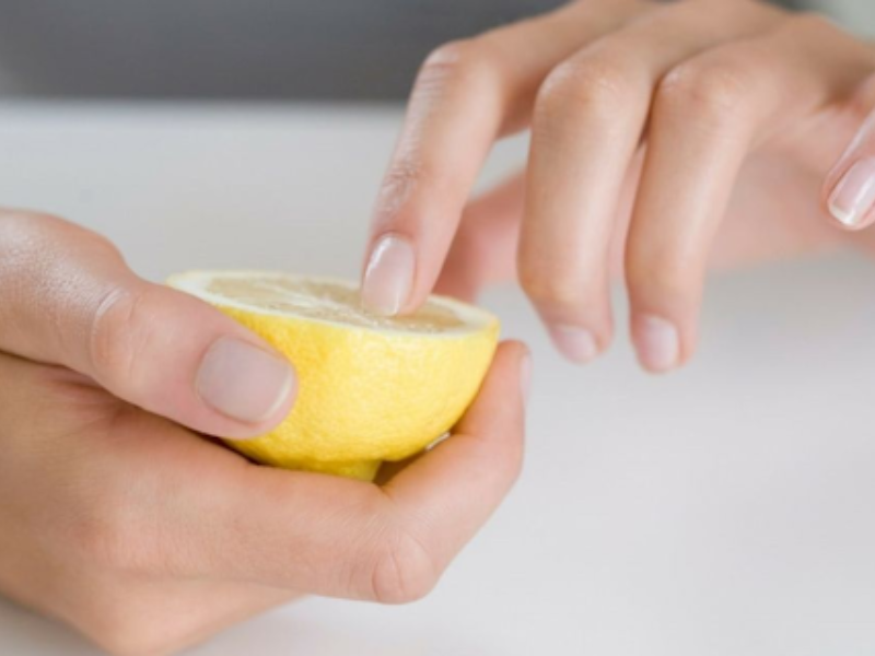Chanh làm móng dài và chắc khỏe