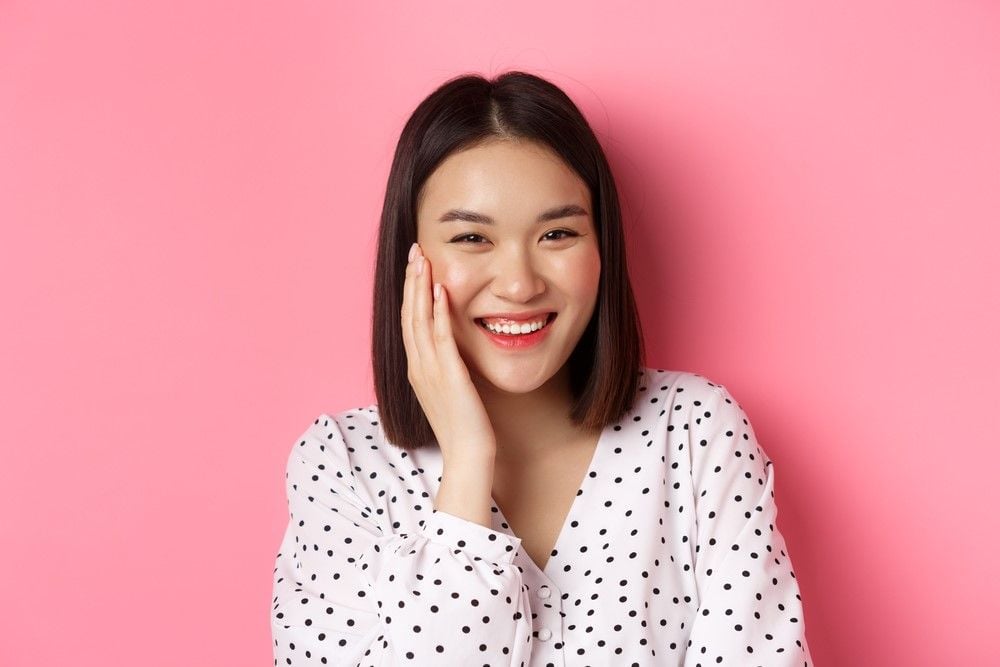 Gam hồng hoặc cam đào phù hợp làn da châu Á