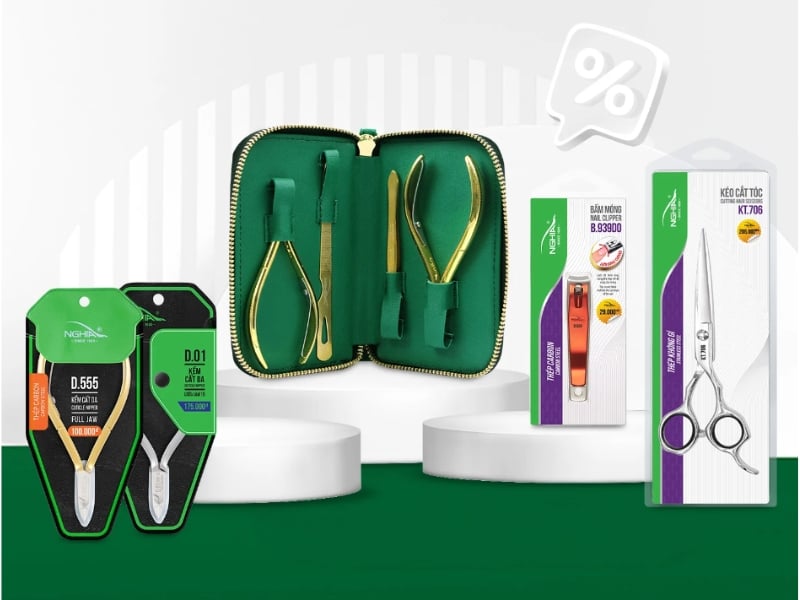 Dụng cụ, bộ đồ nghề làm nail chất lượng cao