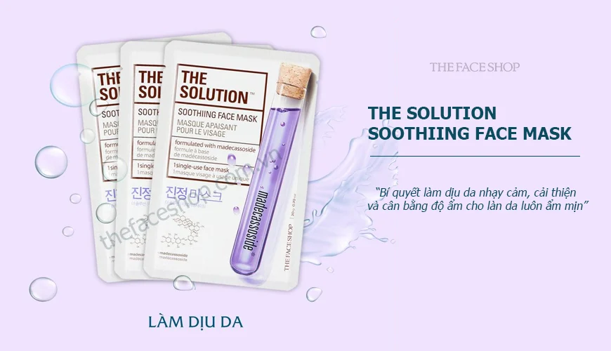 The Solution Soothing Face Mask