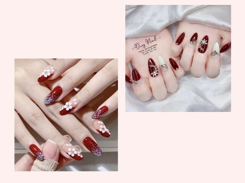 mau-nail-mong-ngan-3_76f906559f0e400e807491c0c00358ca Mẫu nail móng ngắn màu đỏ họa tiết hoa