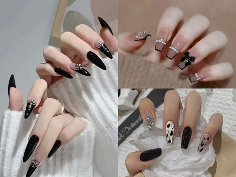 nail-co-dau-phoi-den-ca-tinh-2_3846108fe8ff4d99976b7ad47f59164f Nail cô dâu phối đen thể hiện sự táo bạo và tự tin