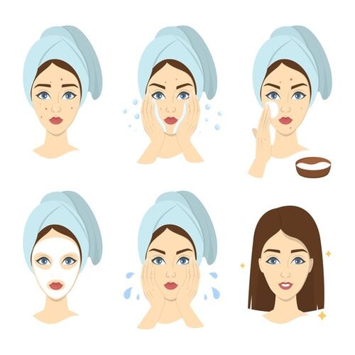 dùng mặt nạ dưỡng da