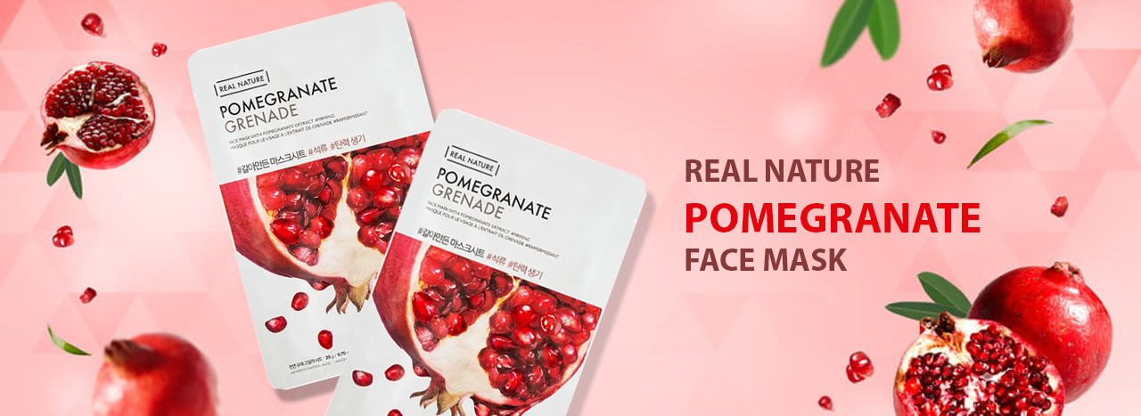 real nature pomegranate face mask 8c24684fd2e14dd397135ca1d464ee06