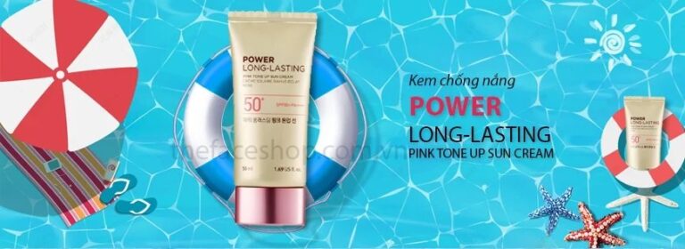 Kem chống nắng The Face Shop Power Long-Lasting: Bí quyết sức hút khó cưỡng