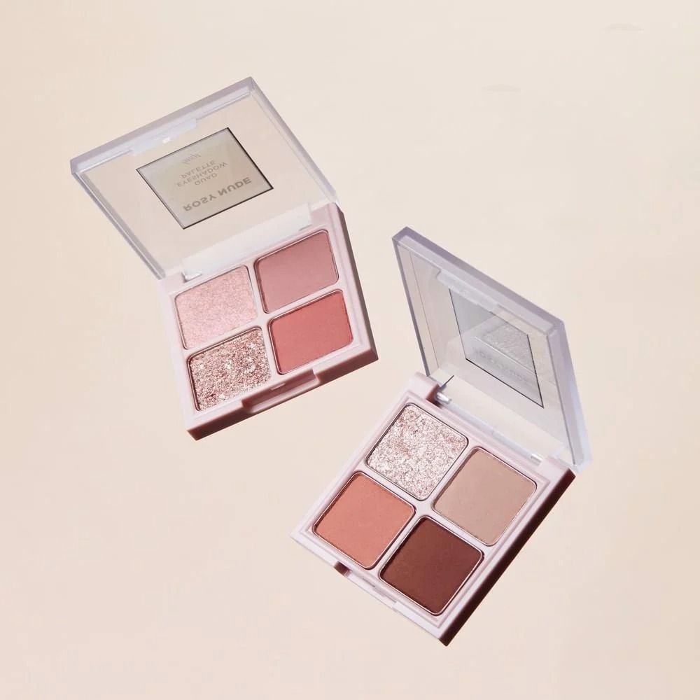 ROSY NUDE QUAD EYESHADOW PALETTE