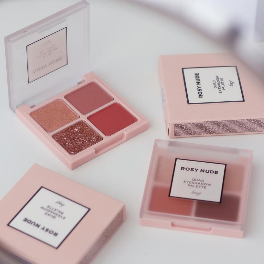 [FMGT] Bảng Màu Mắt ROSY NUDE QUAD EYESHADOW PALETTE 4.8g