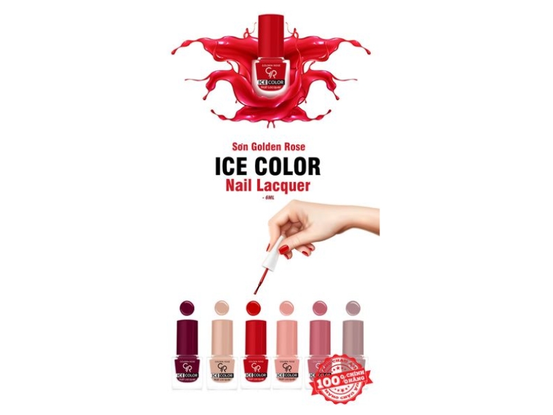 Sơn Móng Golden Rose Ice Color Nail Lacquer Sơn Móng Golden Rose Ice Color Nail Lacquer