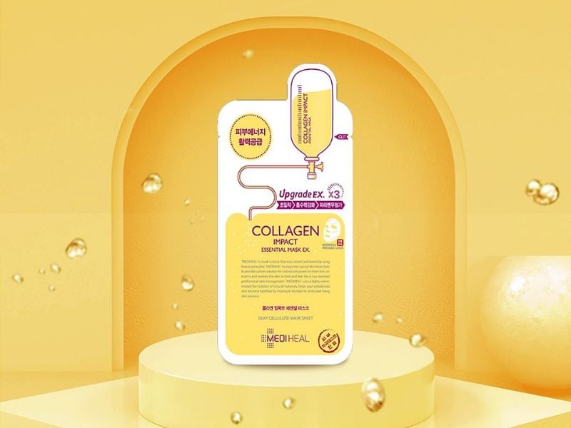 Mặt nạ Mediheal Collagen cung cấp dưỡng chất cho da săn chắc