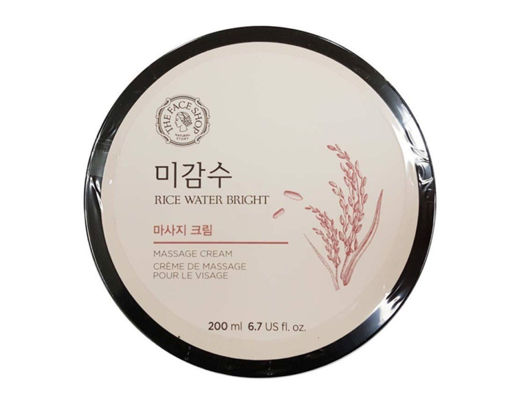 Review chi tiết kem massage mặt The Face Shop Rice Water Bright Facial Massage Cream