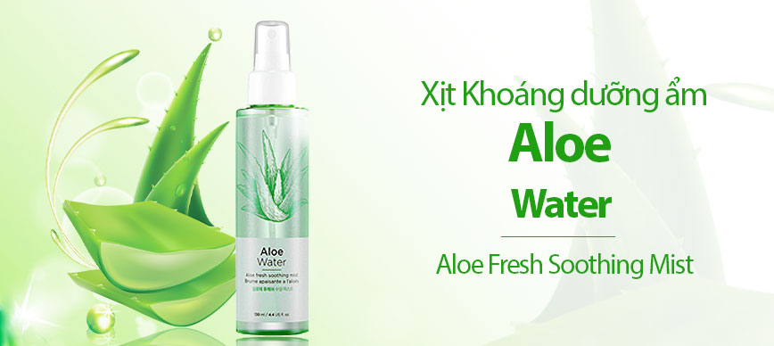 x t kho ng thefaceshop aloe water aloe fresh soothing mist