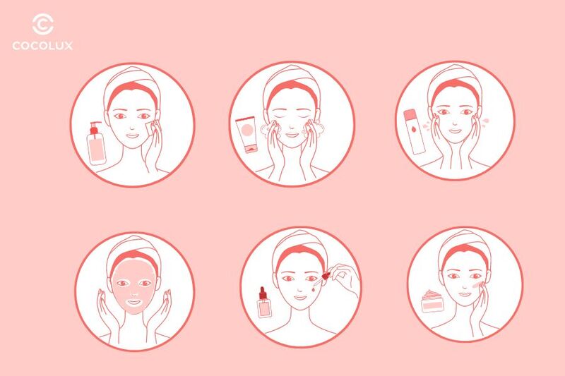 Sáu bước skincare cho da dầu
