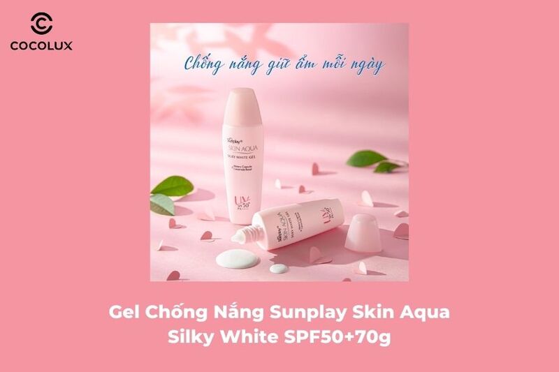 1685778518475-dung-kem-chong-nang-co-lam-trang-da-khong-5 Gel chống nắng Sunplay Skin Aqua Silky White SPF50+ 70g