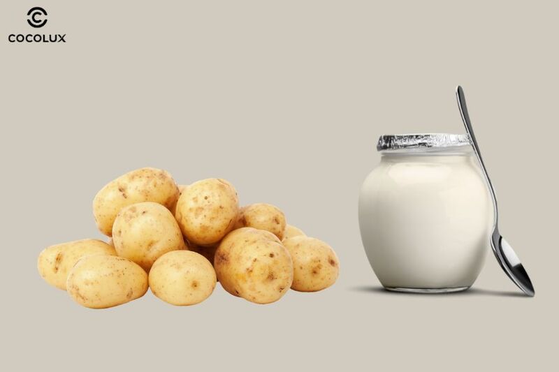 Trị mụn bằng khoai tây