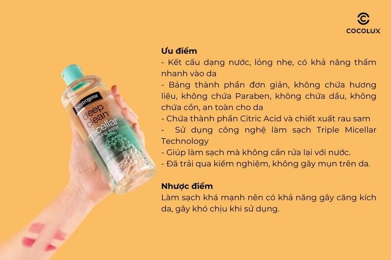 1689992938650-review-nuoc-tay-trang-neutrogena-deep-clean-co-sach-nhu-loi-don-7 Ưu và nhược điểm của nước tẩy trang Neutrogena Deep Clean Micellar Purifying Water