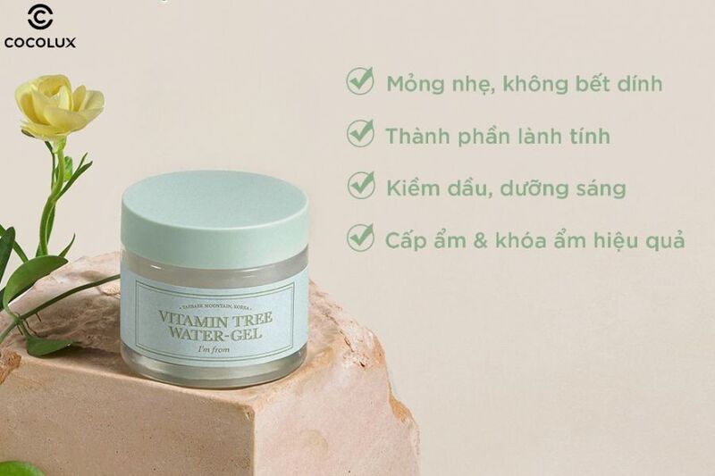 Công dụng tuyệt vời của kem dưỡng Vitamin Tree Water Gel