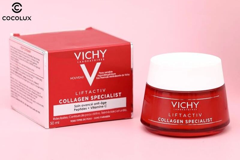 Kem dưỡng Vichy Collagen Liftactiv săn chắc và tươi trẻ làn da 50ml