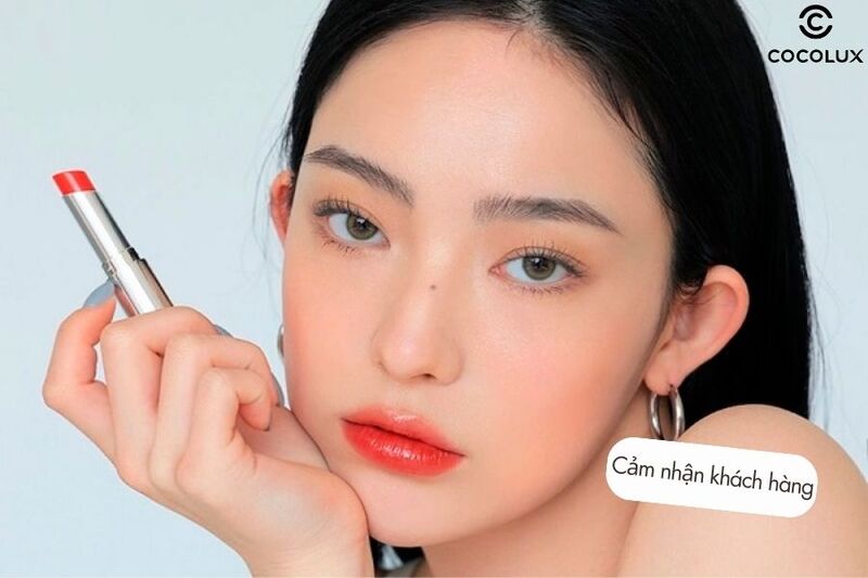 Cảm nhận khách hàng về son dưỡng 3CE Glow Lip Color