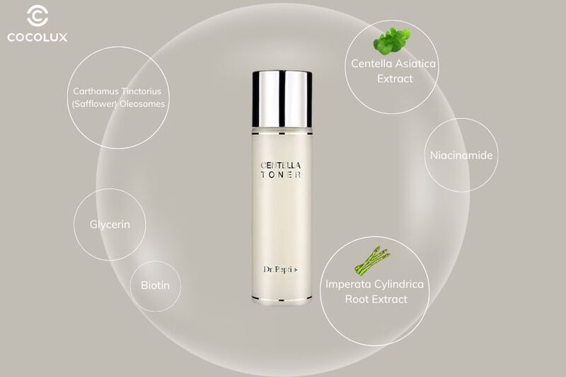 Thành phần chính của Toner Dr.Pepti Centella