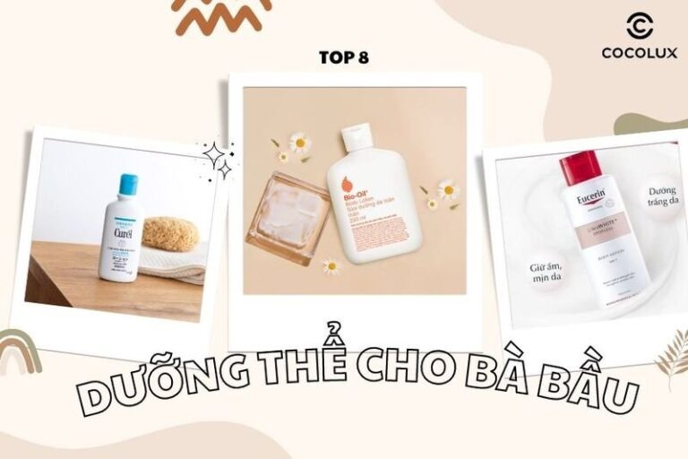 Dưỡng thể cho bà bầu: Top 8 lựa chọn an toàn, lành tính nhất