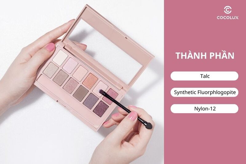 Thành phần của phấn mắt The Blushed Nudes Maybelline
