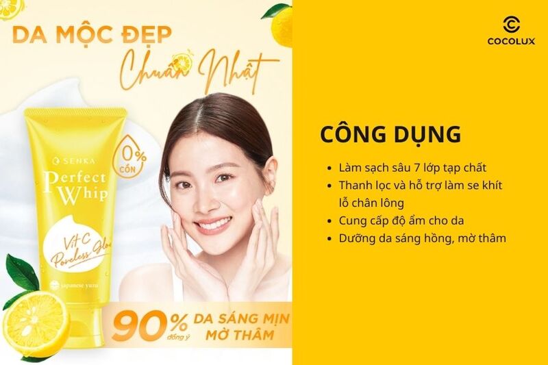 Sữa rửa mặt mang đến nhiều lợi ích cho làn da phụ nữ Việt