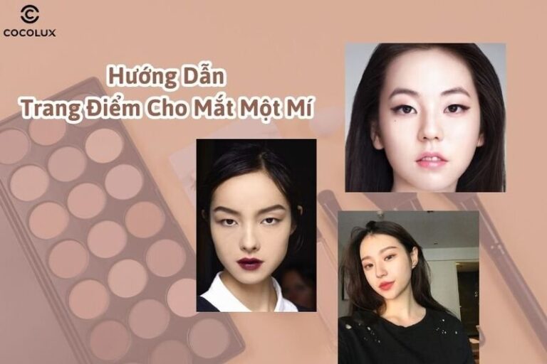 Trang điểm mắt 1 mí thành 2 mí to tròn long lanh chỉ với vài bước đơn giản