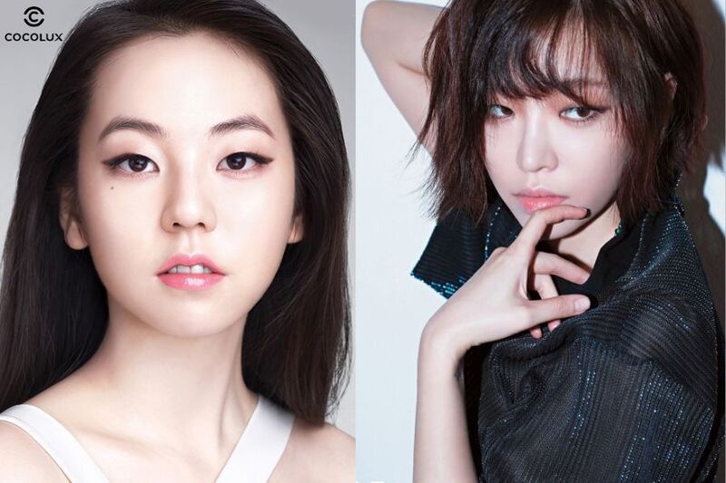 Đôi mắt xếch trở nên nhẹ nhàng hơn nhờ đánh phấn mắt tone màu hồng nhạt