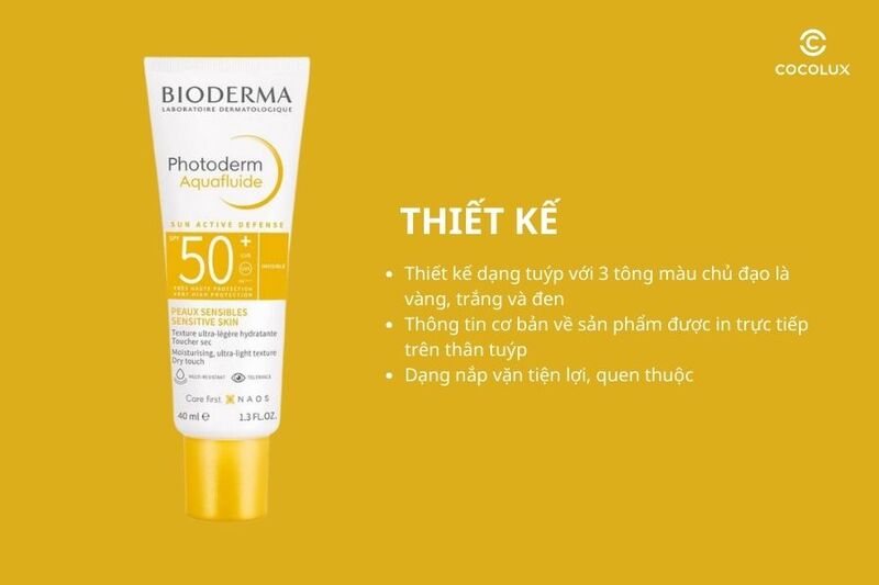 1695193742226-review-top-3-kem-chong-nang-bioderma-chat-luong-nhat-tren-thi-truong-hien-nay-3 Thiết kế của kem chống nắng Bioderma Photoderm Aquafluide SPF50+