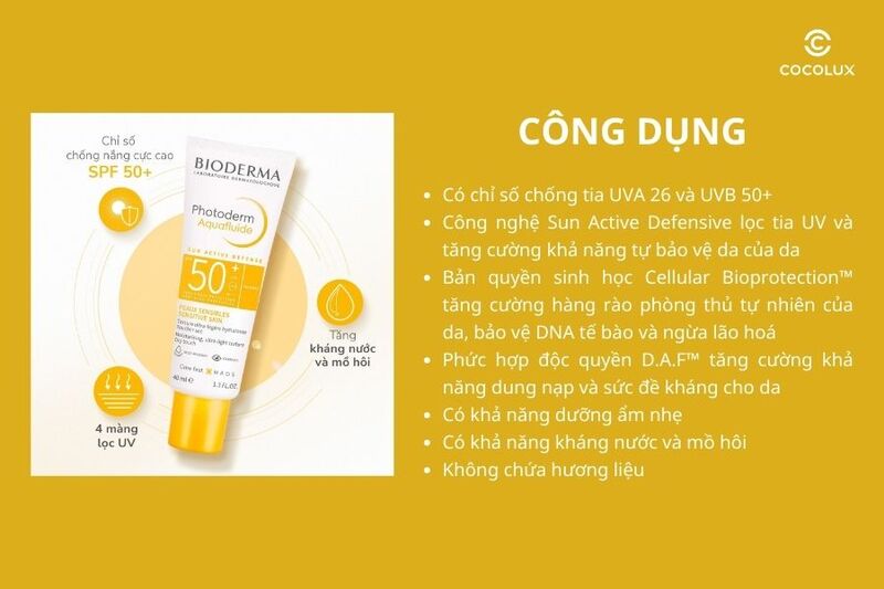 1695193807280-review-top-3-kem-chong-nang-bioderma-chat-luong-nhat-tren-thi-truong-hien-nay-6 Công dụng của kem chống nắng Bioderma Photoderm MAX Aquafluide SPF50+