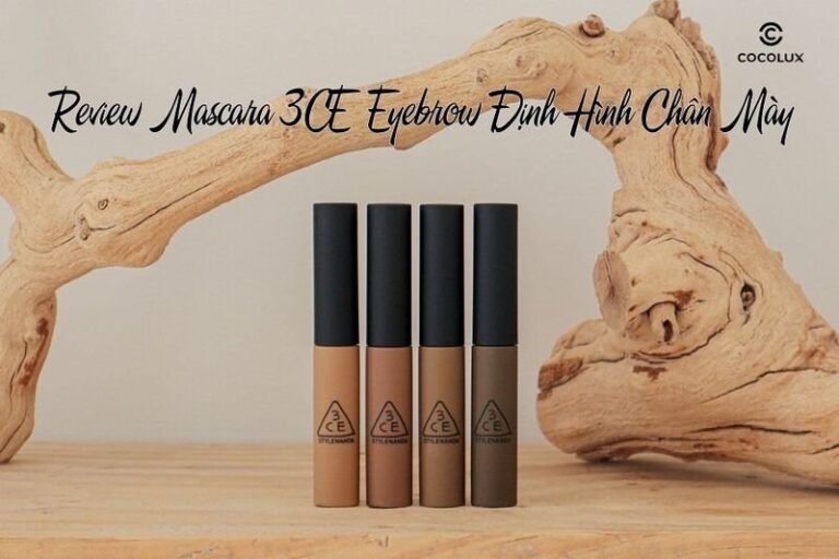 Review mascara 3CE định hình chân mày ấn tượng
