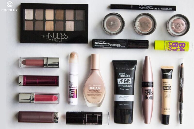 Các sản phẩm đến từ thương hiệu Maybelline