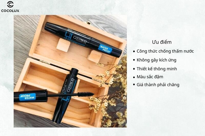 Ưu điểm của Mascara Catrice Lashes To Kill Volume Waterproof Black