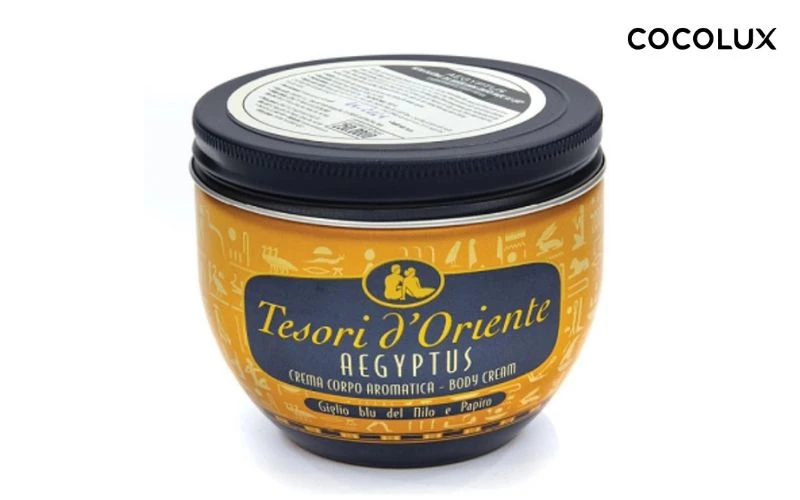 Bảng thành phần của kem dưỡng thể Tesori d'Oriente Thảo Mộc Ai Cập 300ml 2007